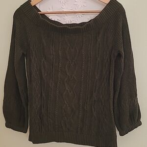New York & Company Cable Knit Sweater